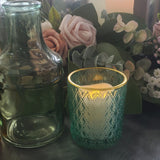 Aqua Votive Holders | 12 count