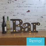 BAR Marquee Sign