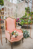 Vintage Accent Chair | Pink