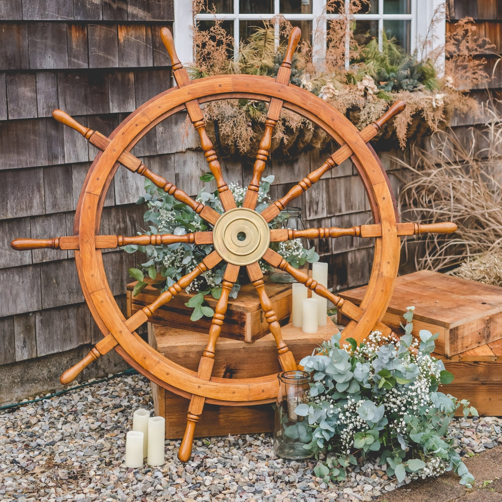 Ship's Wheel  Wood – Stylized Events
