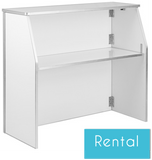 BAR | WHITE PORTABLE BAR