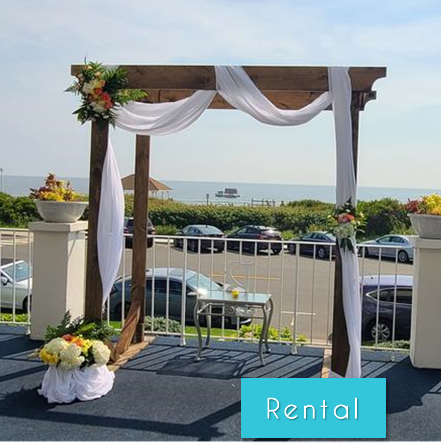 Wood Wedding Arbor Stylized Events