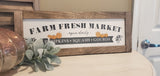 Farmhouse Sign | Fall Farm Market | 2 Feet Long