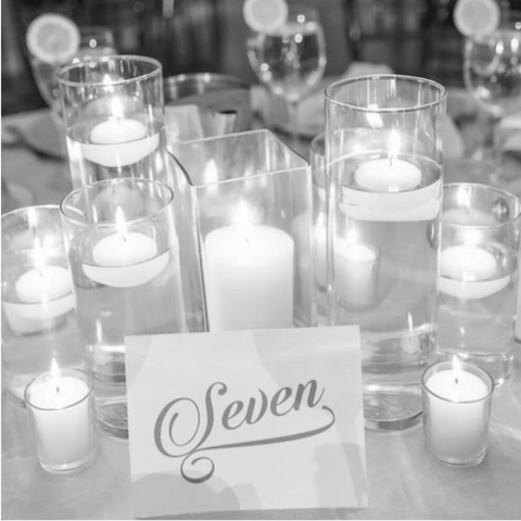 Floating candle bowl deals