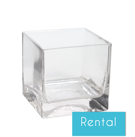 Square Glass Votive Holders | 12 count