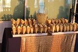 Gold Glitter Cones (Qty. 12)
