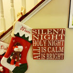 Wall Plaque | Silent Night
