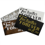 Decorative Wood Plaque | Two Together Forever